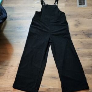 Source Unknown Black Wide Leg Jumpsuit